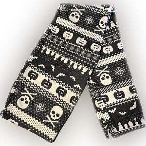 Skull and Bones Halloween Jack O’ Lantern Leggings Medium